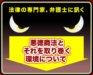 法律の専門家、弁護士に訊く